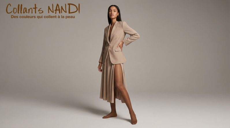 Collants NANDI Teinte SAND Un beige sable lumineux qui célèbre la beauté naturelle. Discret et sophistiqué pour toutes les occasions.