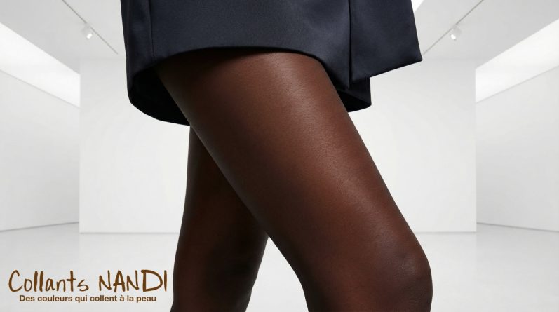 Collants NANDI Teinte Dark Un brun profond et riche qui apporte intensité et caractère. L'essence même de l'élégance intemporelle.
