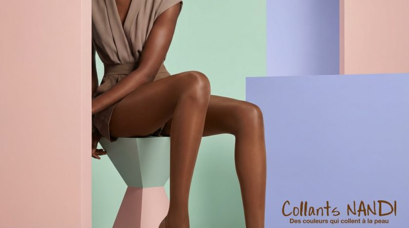 Collants NANDI Teinte Hot Brown Les Collants NANDI célèbrent les peaux mates, métissées et noires avec des teintes pensées pour elles. Leur tricotage premium et leur coupe